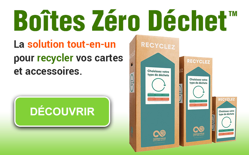 Boîte recyclage cartes plastiques - Solution pratique pour recycler vos  badges
