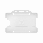 porte badge 1 carte horizontal polypropylene